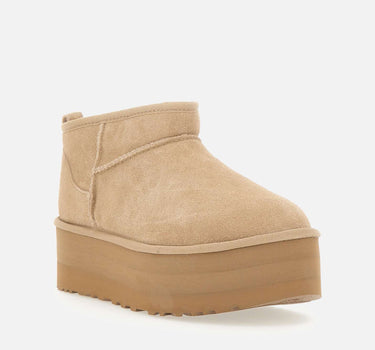 UGG "Classic Ultra mini Platform" BEIGE Donna 