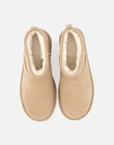 UGG "Classic Ultra mini Platform" BEIGE Donna 