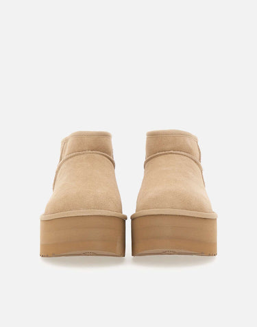 UGG "Classic Ultra mini Platform" BEIGE Donna 