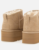 UGG "Classic Ultra mini Platform" BEIGE Donna 