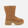 UGG "Classic Short New Heights" stivali BROWN Donna 