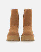 UGG "Classic Short New Heights" stivali BROWN Donna 