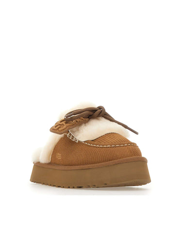 UGG Sabot "Disquette Heritage" BROWN Donna 