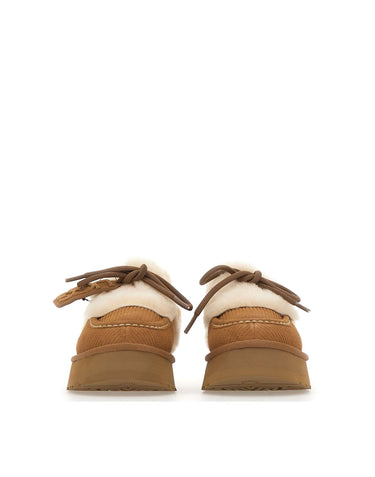 UGG Sabot "Disquette Heritage" BROWN Donna 