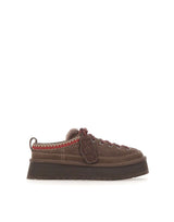 UGG Sabot "Heritage Lace-Up Slipper" BROWN Donna 