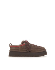 UGG Sabot "Heritage Lace-Up Slipper" BROWN Donna 