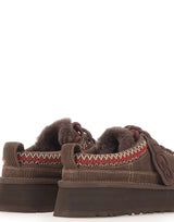 UGG Sabot "Heritage Lace-Up Slipper" BROWN Donna 