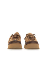 UGG Sabot "Heritage Lace-Up Slipper" BROWN Donna 