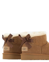 UGG Stivali "Ultra Mini Bailey Bow" BROWN Donna 