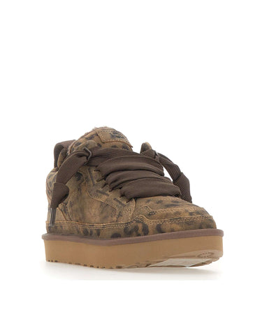 UGG Sneakers "Lowmel Spotted" BROWN Donna 