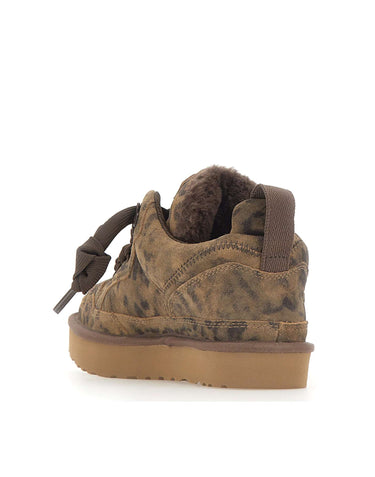 UGG Sneakers "Lowmel Spotted" BROWN Donna 