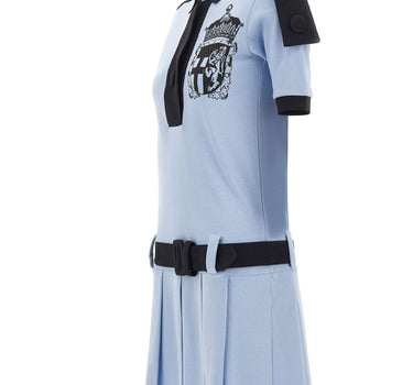 VAQUERA Abito polo con stemma Light Blue Donna 