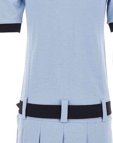 VAQUERA Abito polo con stemma Light Blue Donna 