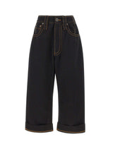 VAQUERA Jeans a gamba larga BLACK Donna 