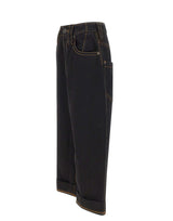 VAQUERA Jeans a gamba larga BLACK Donna 