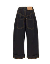 VAQUERA Jeans a gamba larga BLACK Donna 