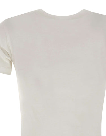 VAQUERA T-shirt trompe l'l'œil WHITE Donna 