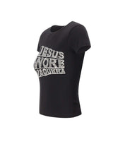 VAQUERA T-shirt slim con stampa BLACK Donna 