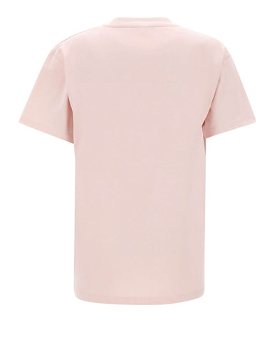 VAQUERA T-shirt over con stampa Pink Donna 