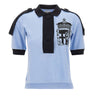 VAQUERA Polo con stemma Light Blue Donna 
