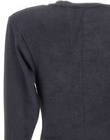 VAQUERA T-shirt a maniche lunghe con zip GREY Donna 