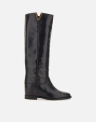 VIA ROMA 15 Stivali "Santa Monica" BLACK Donna 