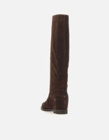 VIA ROMA 15 Stivali "Velour" BROWN Donna 