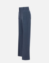 Pantalone "Alina" 1226WTR005115D BLUE VICTORIA BECKHAM 