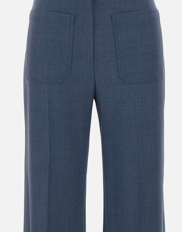Pantalone "Alina" 1226WTR005115D BLUE VICTORIA BECKHAM 