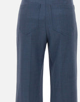 Pantalone "Alina" 1226WTR005115D BLUE VICTORIA BECKHAM 
