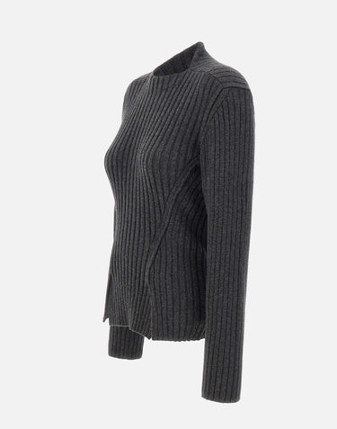 Maglia a coste in lana e cashmere 1326KJU007314A ORE VICTORIA BECKHAM 