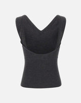 Top smanicato in lana merino 1326KTP007310B ORE VICTORIA BECKHAM 