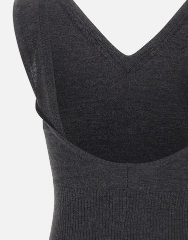 Top smanicato in lana merino 1326KTP007310B ORE VICTORIA BECKHAM 