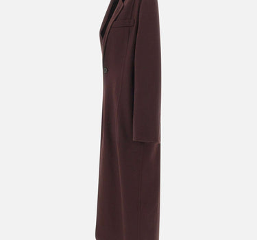 Cappotto lungo in lana e cashmere 1326WCT007364C ACAI VICTORIA BECKHAM 