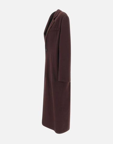 Cappotto lungo in lana e cashmere 1326WCT007364C ACAI VICTORIA BECKHAM 