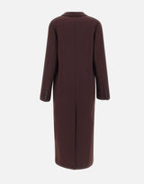 Cappotto lungo in lana e cashmere 1326WCT007364C ACAI VICTORIA BECKHAM 