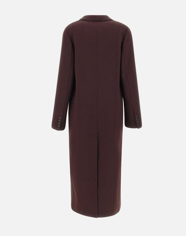 Cappotto lungo in lana e cashmere 1326WCT007364C ACAI VICTORIA BECKHAM 