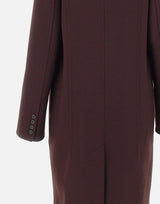 Cappotto lungo in lana e cashmere 1326WCT007364C ACAI VICTORIA BECKHAM 