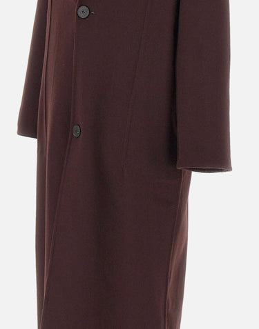 Cappotto lungo in lana e cashmere 1326WCT007364C ACAI VICTORIA BECKHAM 