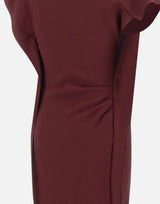 "Victoria Midi Dress" 1326WDR007380B CINNABAR VICTORIA BECKHAM 