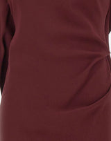 "Victoria Midi Dress" 1326WDR007380B CINNABAR VICTORIA BECKHAM 