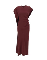"Victoria Midi Dress" 1326WDR007380B CINNABAR VICTORIA BECKHAM 