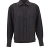 Camicia in lana vergine 1326WSH007474F DKGREY VICTORIA BECKHAM 
