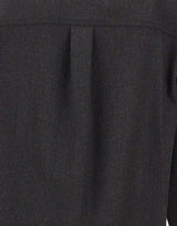 Camicia in lana vergine 1326WSH007474F DKGREY VICTORIA BECKHAM 