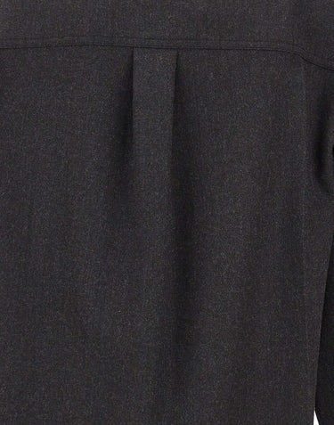 Camicia in lana vergine 1326WSH007474F DKGREY VICTORIA BECKHAM 
