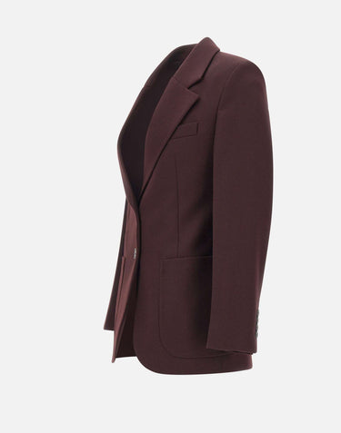 Blazer in lana vergine 1425WJK005119G ACAI VICTORIA BECKHAM 