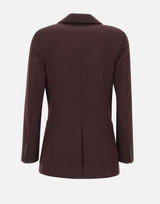 Blazer in lana vergine 1425WJK005119G ACAI VICTORIA BECKHAM 