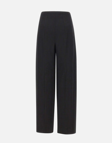 Pantaloni "Eugenie" 1425WTR006632C BLACK VICTORIA BECKHAM 