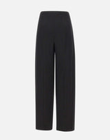 Pantaloni "Eugenie" 1425WTR006632C BLACK VICTORIA BECKHAM 
