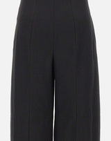 Pantaloni "Eugenie" 1425WTR006632C BLACK VICTORIA BECKHAM 